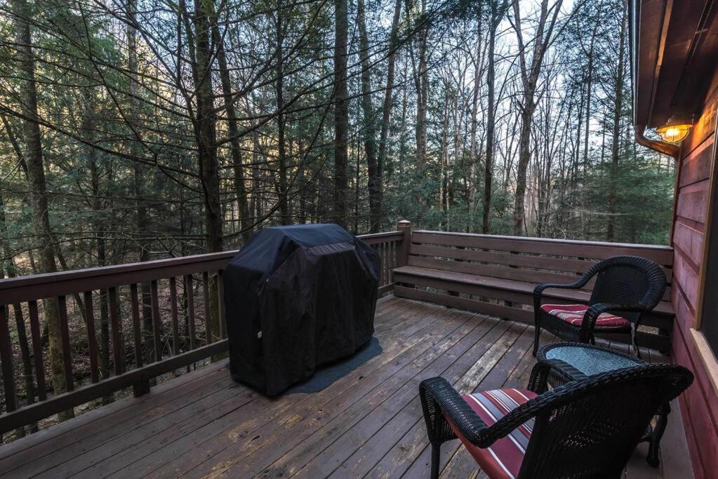 Private Creekside Cabin+Hot Tub,Pool Table, & Pets Ellijay Eksteriør billede